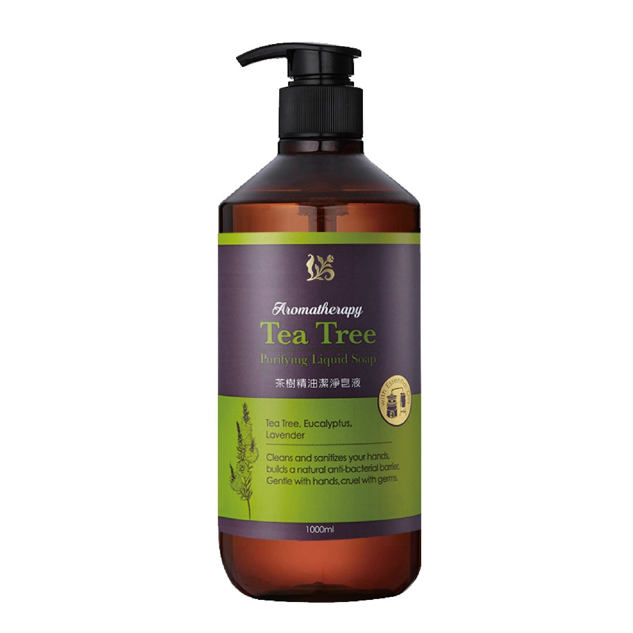 茶樹精油潔淨皂液1000ML