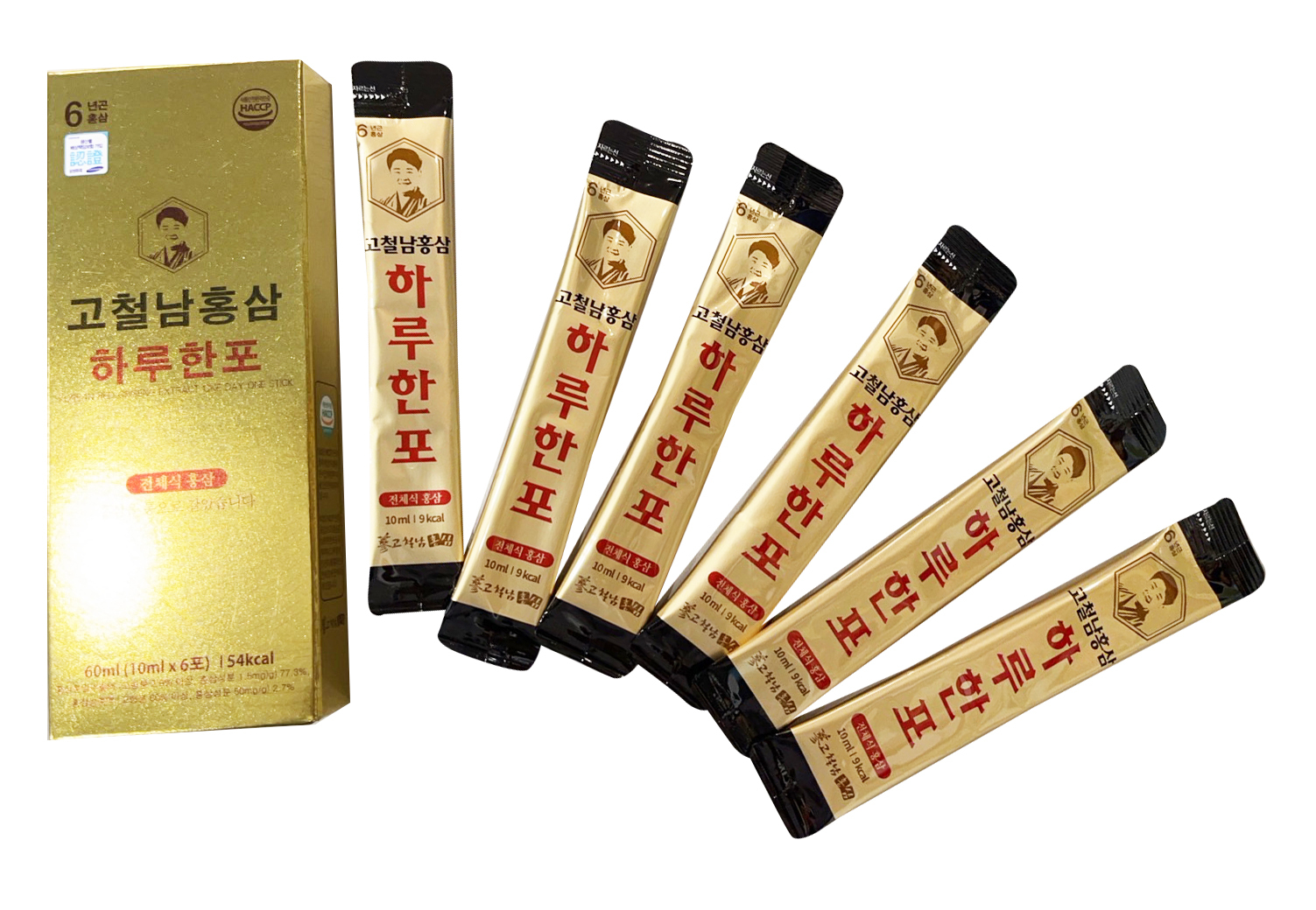 嘉義院∣韓國進口高鐵男紅蔘黃金飲6入