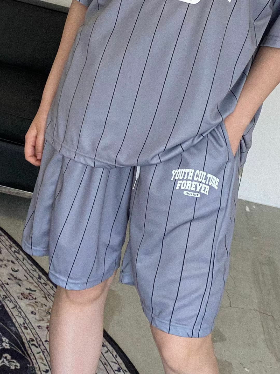 英文字直間短褲 And More-026P