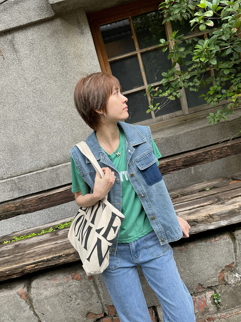 給妳有型的牛仔背心 ⚡️搶現貨 ⚡️