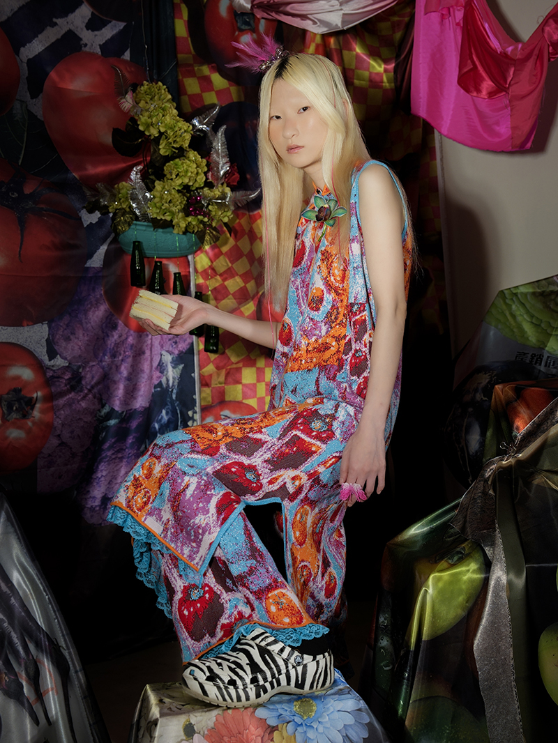 [MeiChi] Pandora’s Box - Red and Blue Bootcut