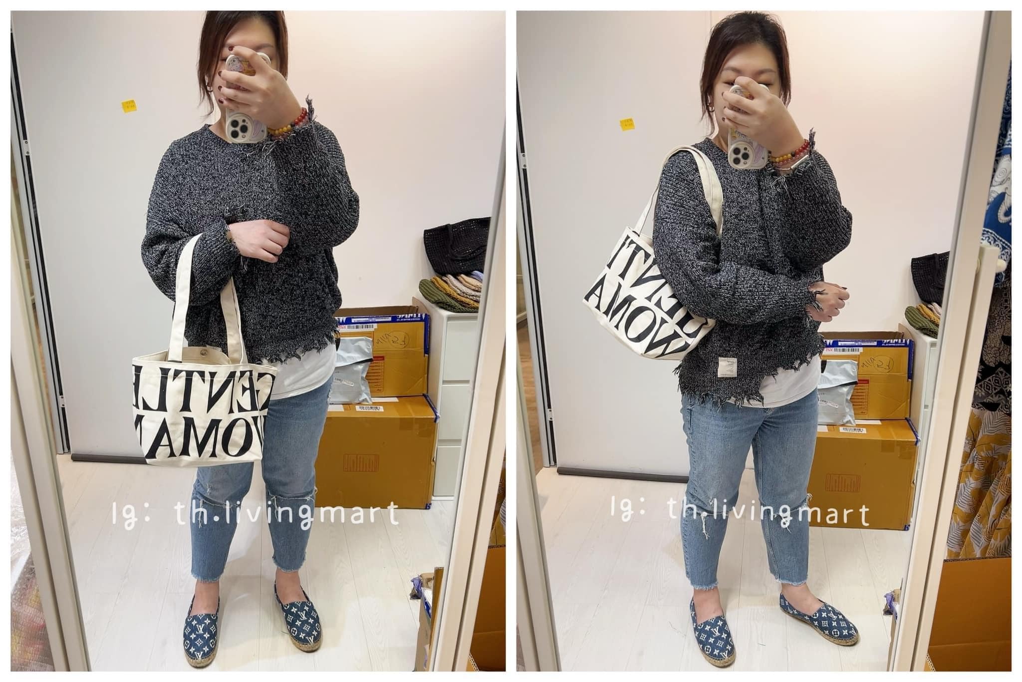 GentleWoman 長肩帶 Canvas Shoulder TOTE BAG