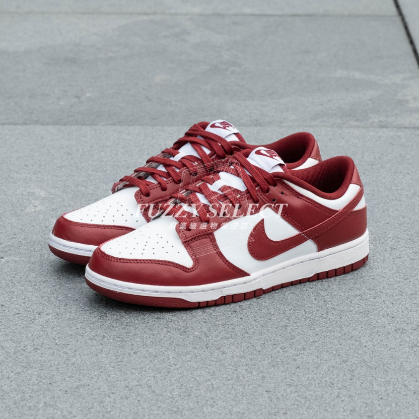 【逢甲 FUZZY】Nike Dunk Low "Team Red" 酒紅 DD1391-601