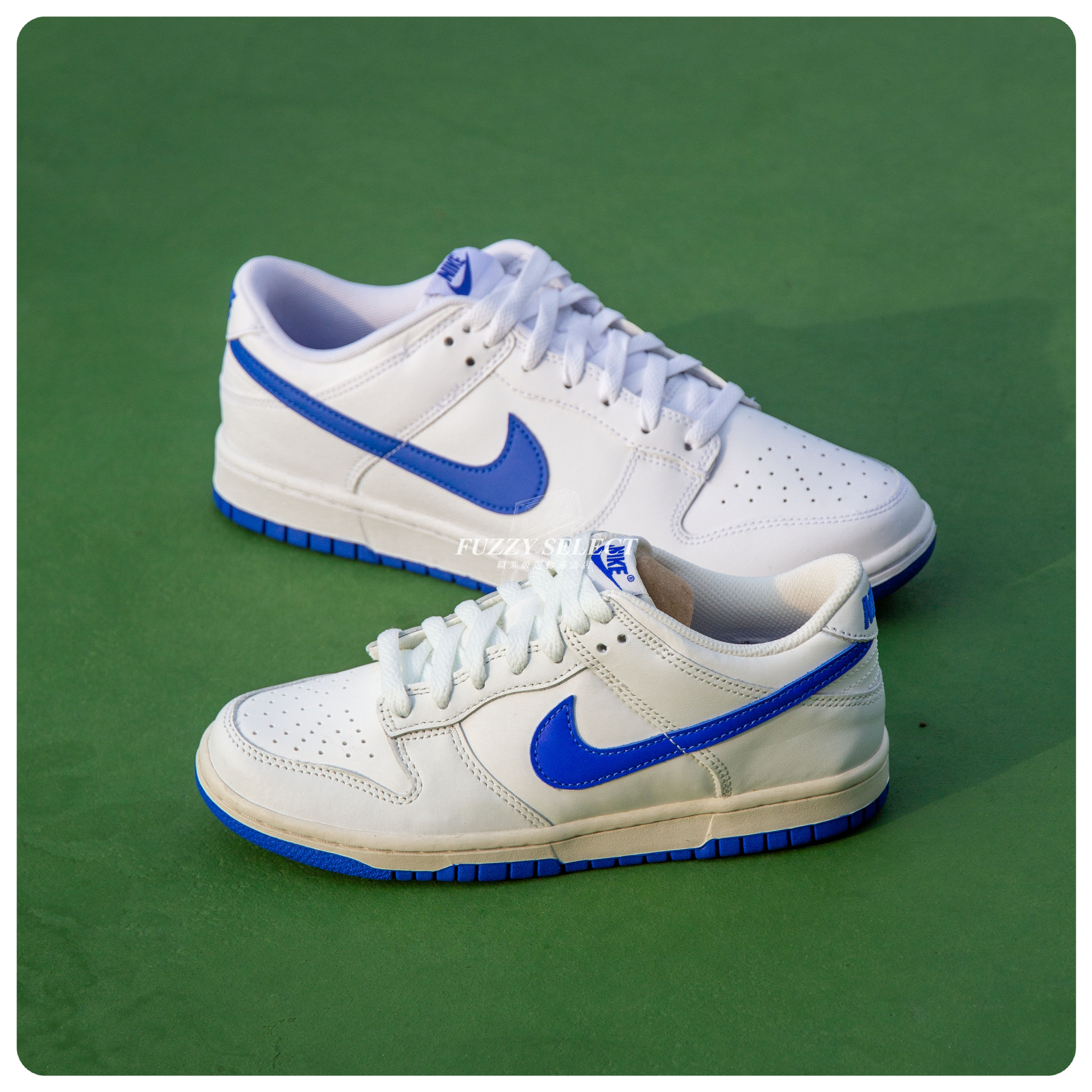 【逢甲FUZZY】Nike Dunk Low "Royal" 白藍勾 DH9765-105