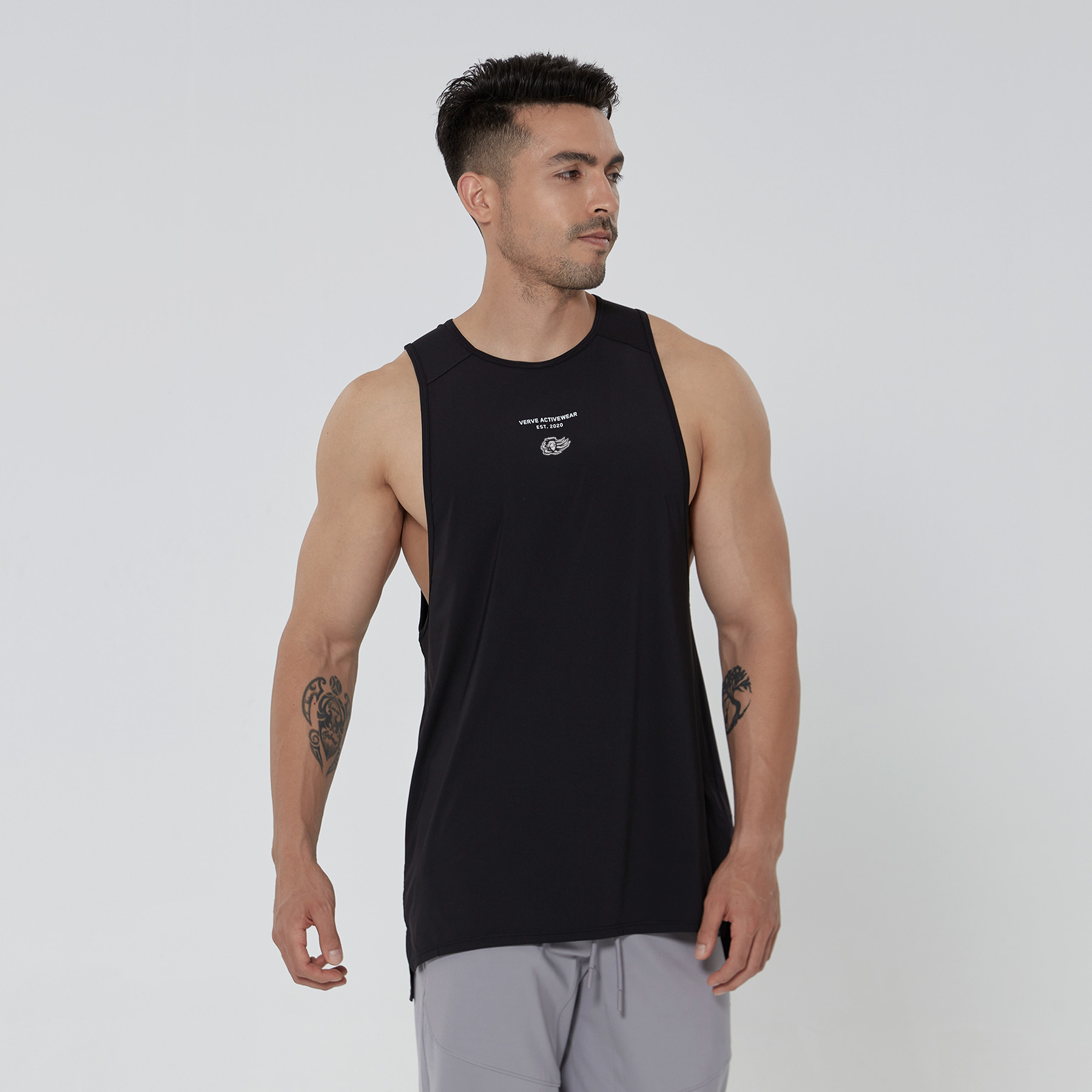 23-24 LN x VERVE FreshTX™ 坦克訓練背心｜碳黑