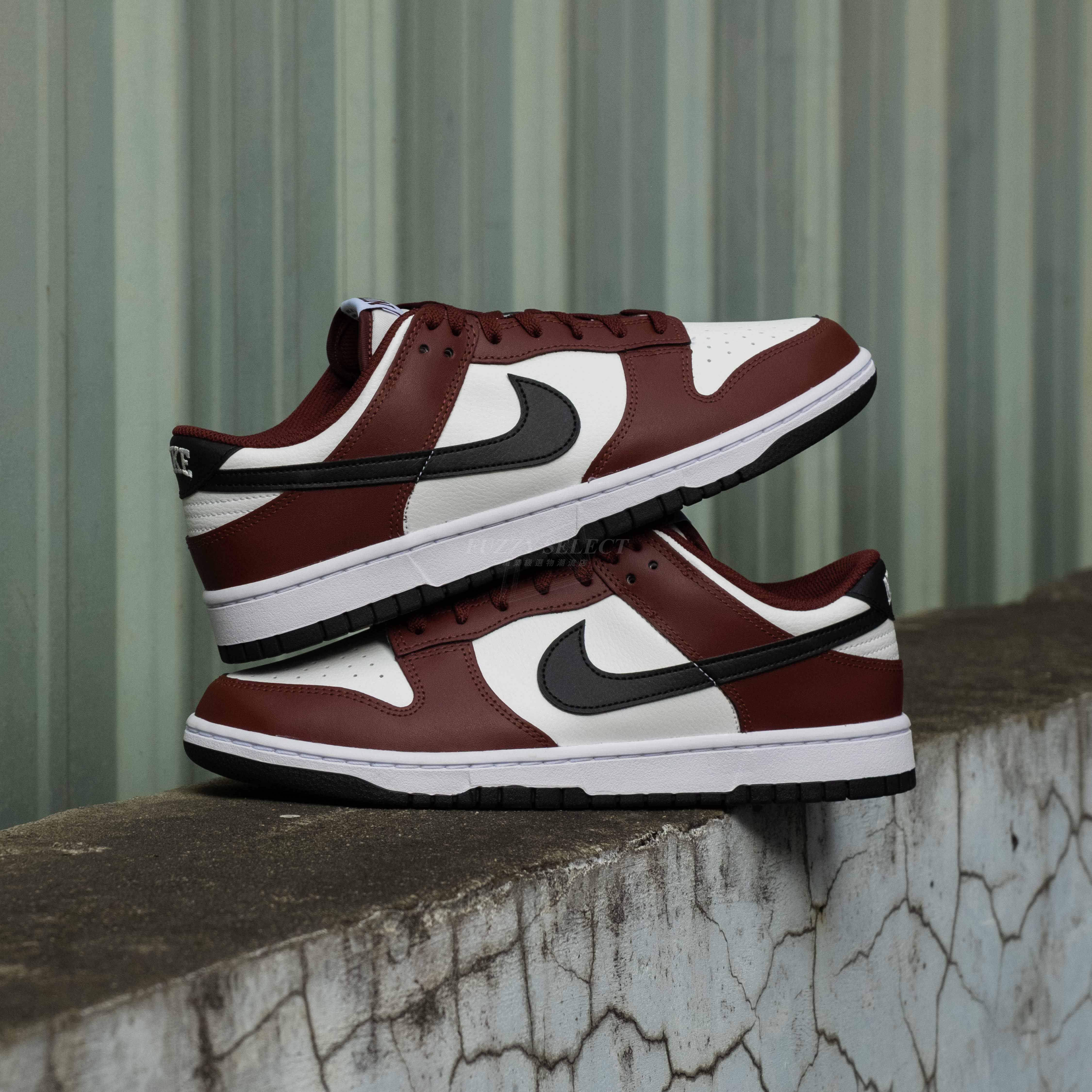 【逢甲FUZZY】Nike Dunk Low "Dark Team Red" 酒紅 黑勾 FZ4616-600