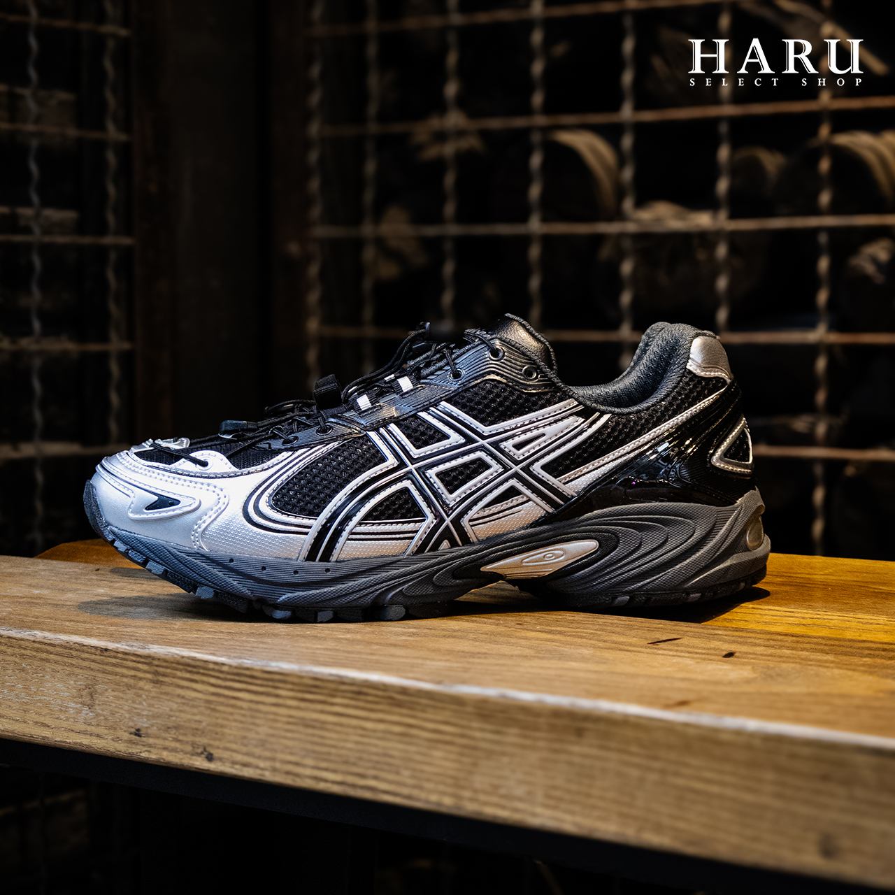 Asics Gel-Kahana TR V4 平替款 undefeated 亞瑟士 y2k 黑銀 白銀 抽繩鞋帶 奶油底 男女同款 復古慢跑休閒鞋 1203A497-001 1203A497-200