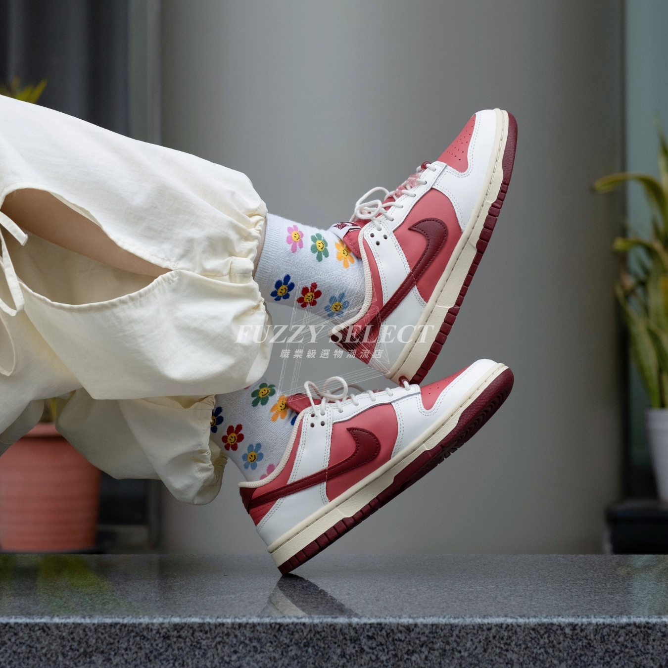 【逢甲FUZZY】W Nike Dunk Low "Valentine's Day" 情人節 櫻桃紅 HF0736-161