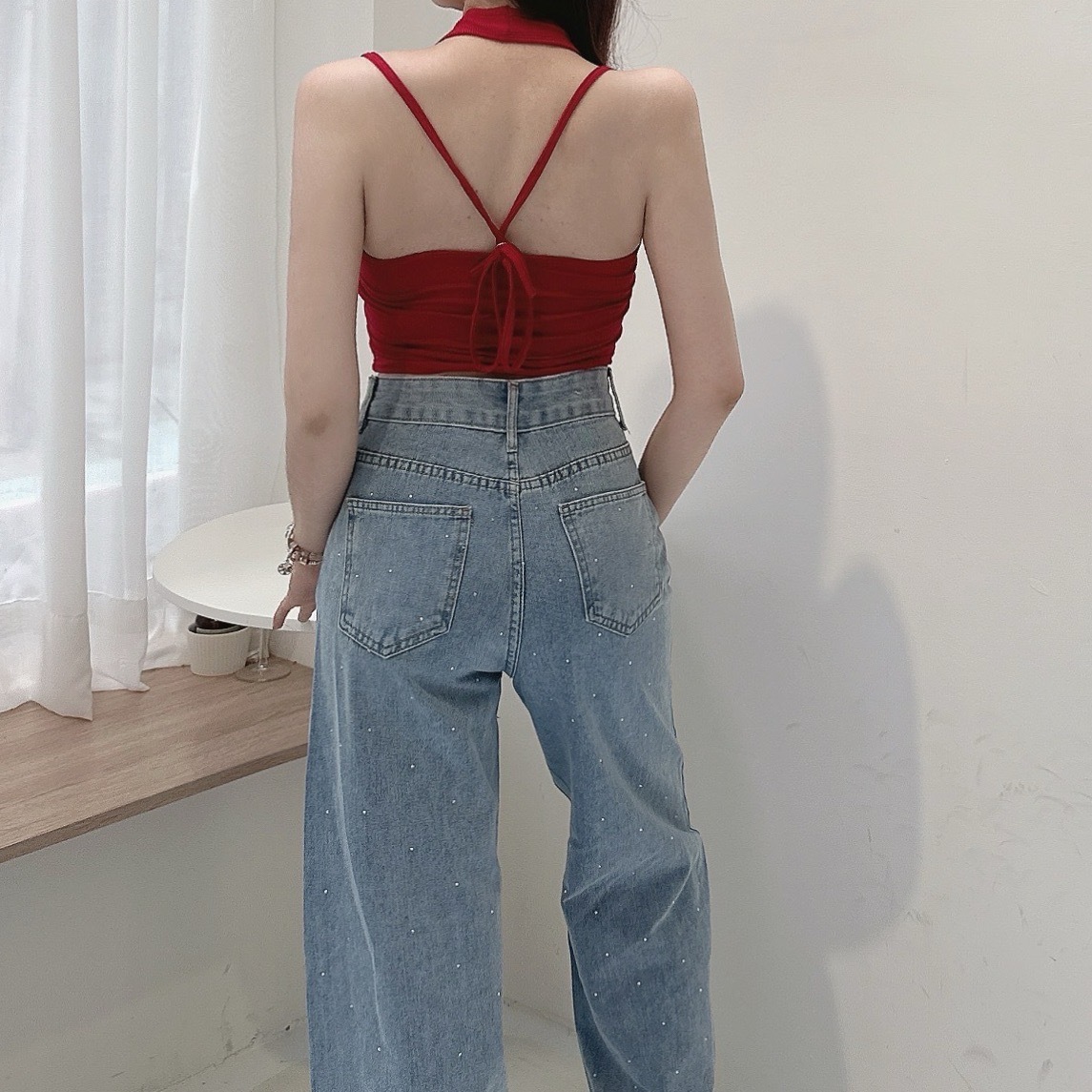 綁帶線條美背Bratop/三色