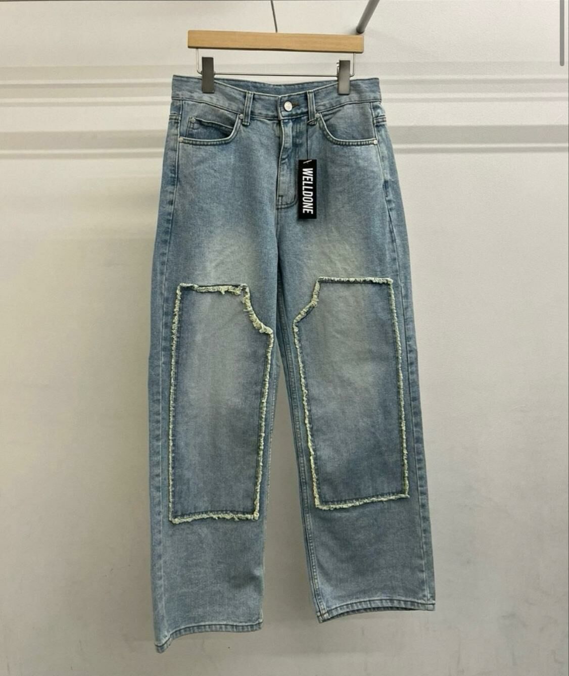 洗水鬆身牛仔褲 WELL DONE-023J