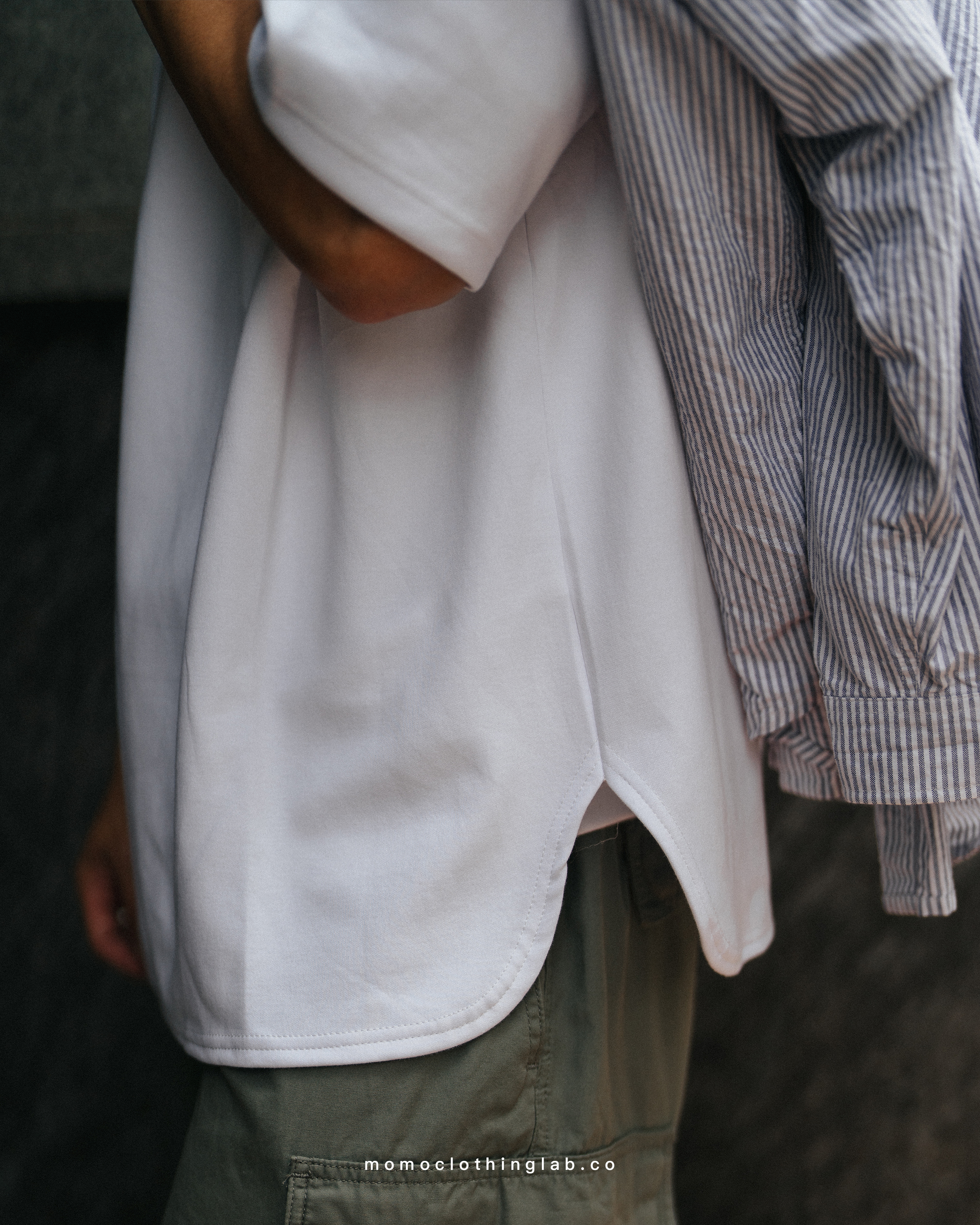 OurPick 8.1oz 重磅太空棉圓弧短Tee 5色