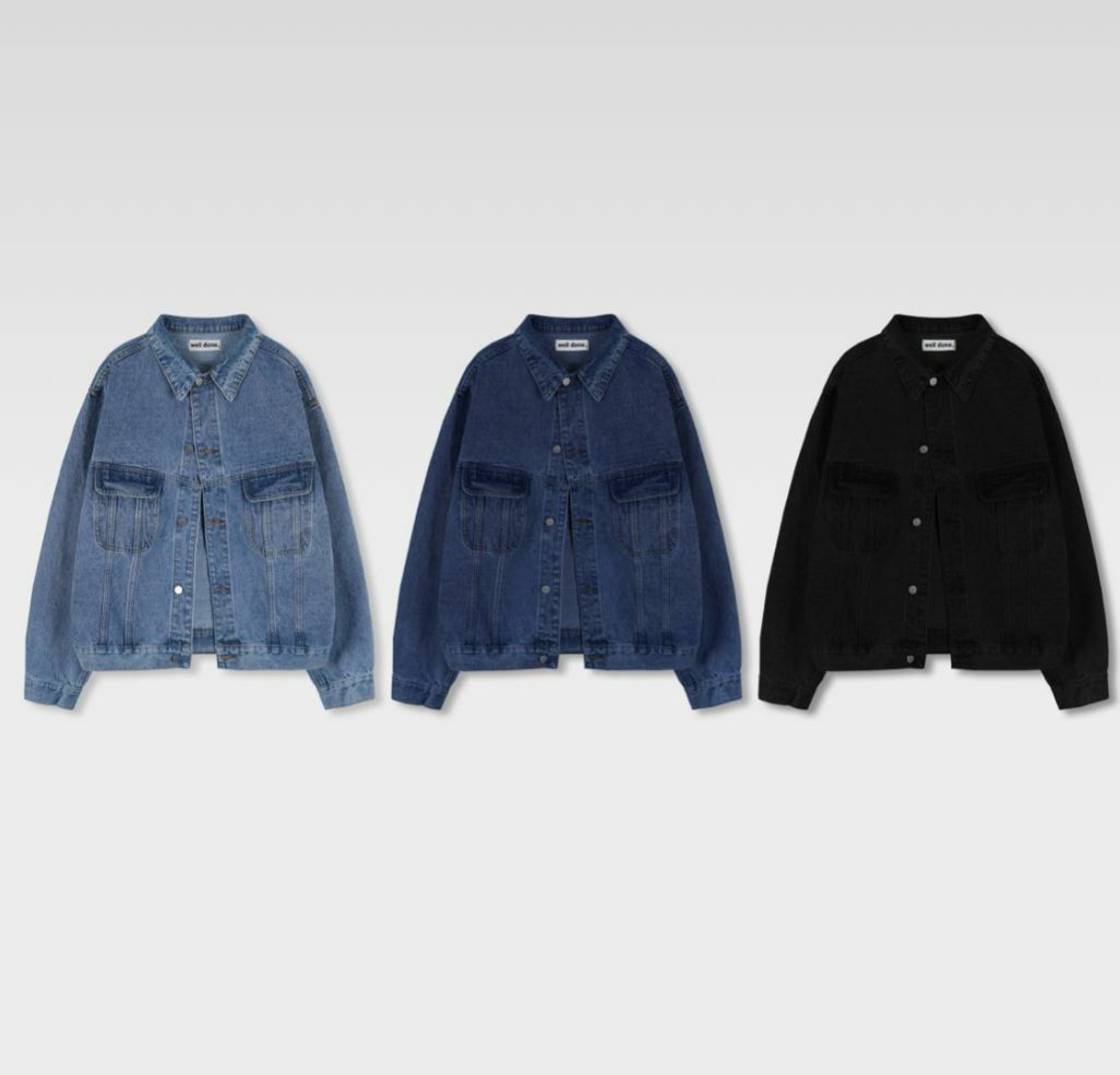 洗水牛仔褸 WELL DONE-025JK