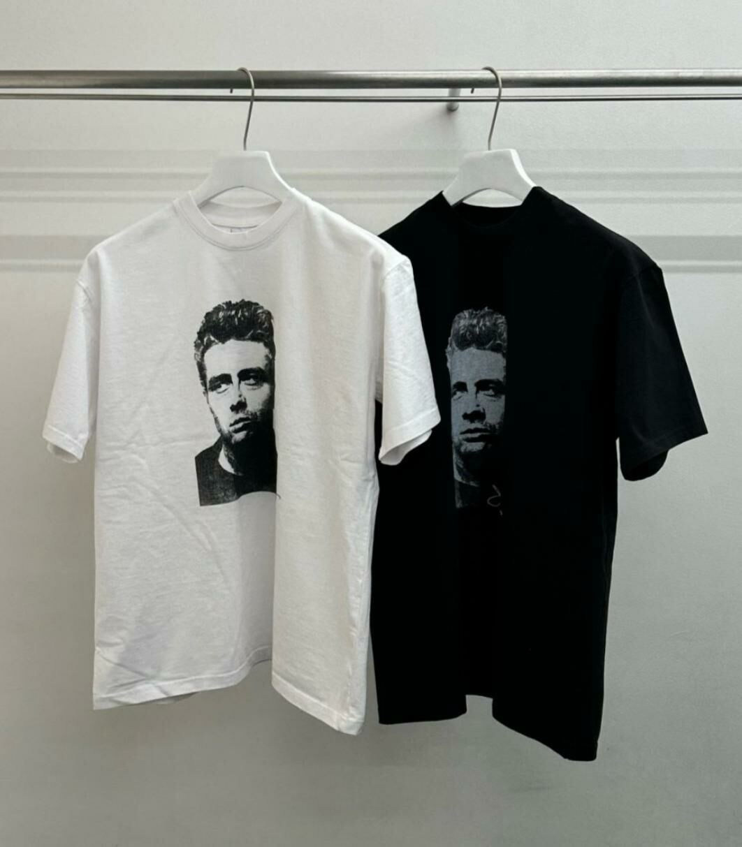 人像圖案短袖Tee WELL DONE-028T