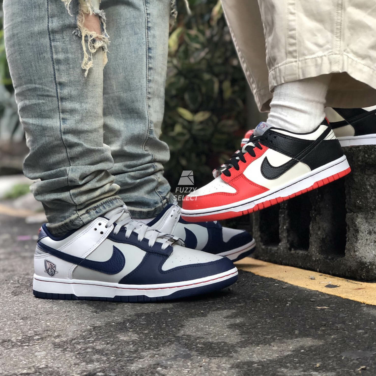 【逢甲FUZZY】The NBA x W Nike Dunk Low "Diamond Anniversary" 黑紅 NBA75週年 DO6288-100