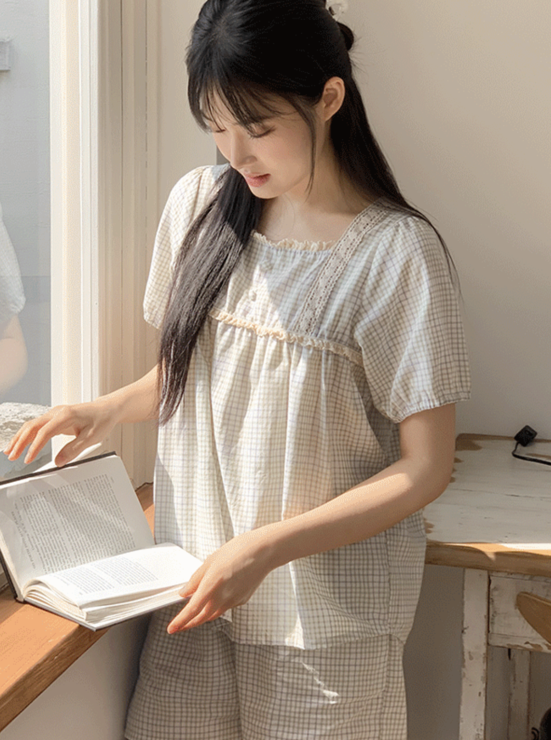 預訂｜Juuneedu Classic Tartancheck Pajamet (2 COLOR)