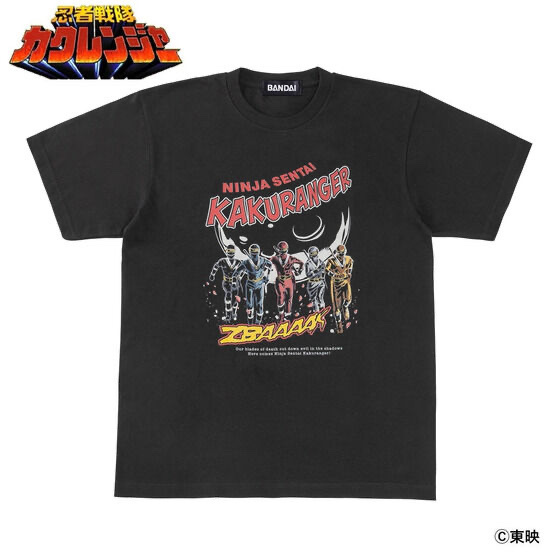 231055 Pbandai 預訂2025/7月 東映ヒーローTシャツ　忍者戦隊カクレンジャー　アメコミ風柄
