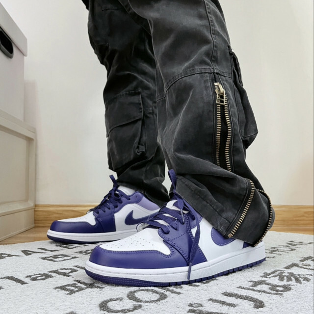 【逢甲 FUZZY】Air Jordan 1 Low "Sky J Purple" 葡萄紫 紫白 553558-515
