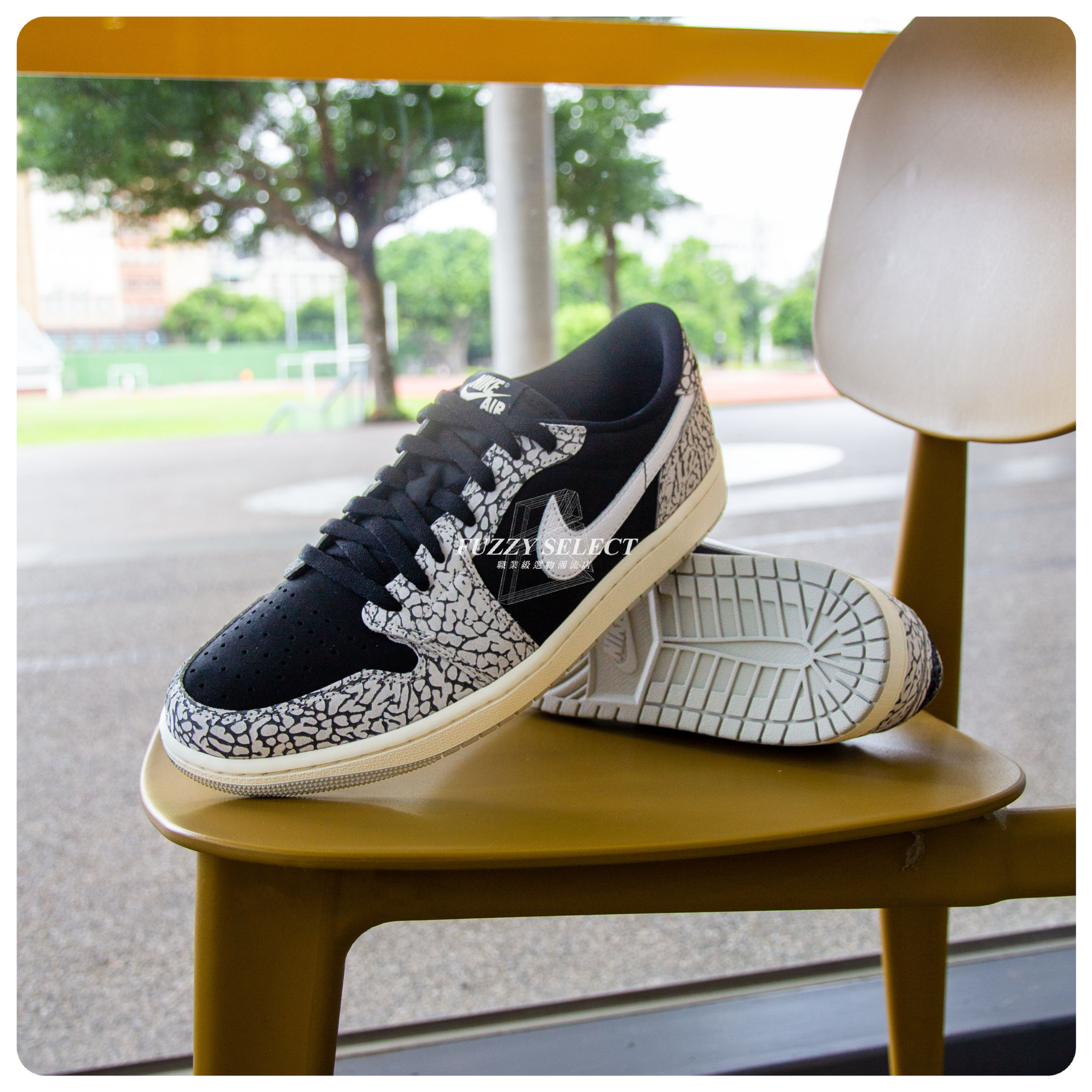 【逢甲 FUZZY】 Air Jordan 1 Low OG "Black Cement" 黑水泥 爆裂紋 黑灰 CZ0790-001 CZ0858-001