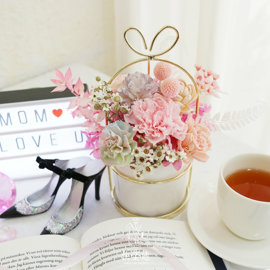 精緻馨情 I 永生花 ‧ 不凋花  PF24020