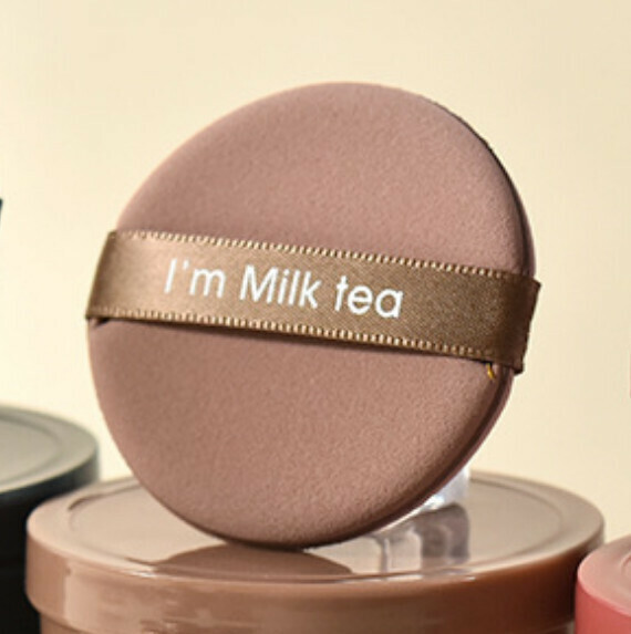 【1片裝】氣墊粉撲（咖啡色（圓形）
