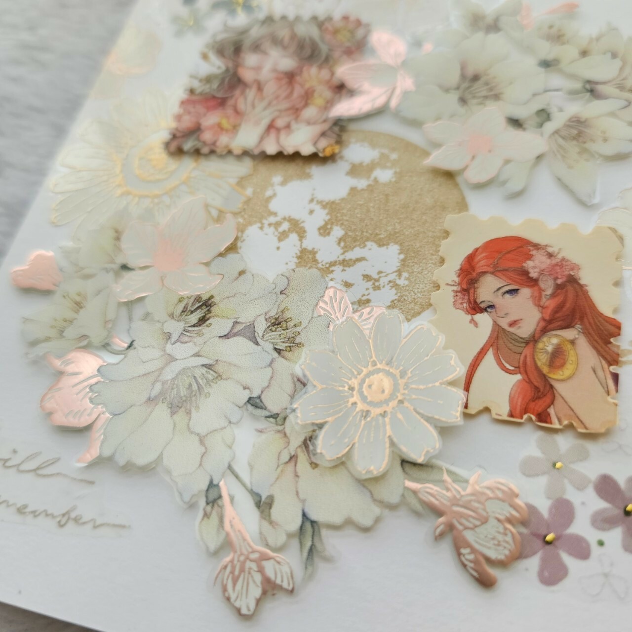 祕密會社-春之盛典 紙膠帶套組 四款分裝包