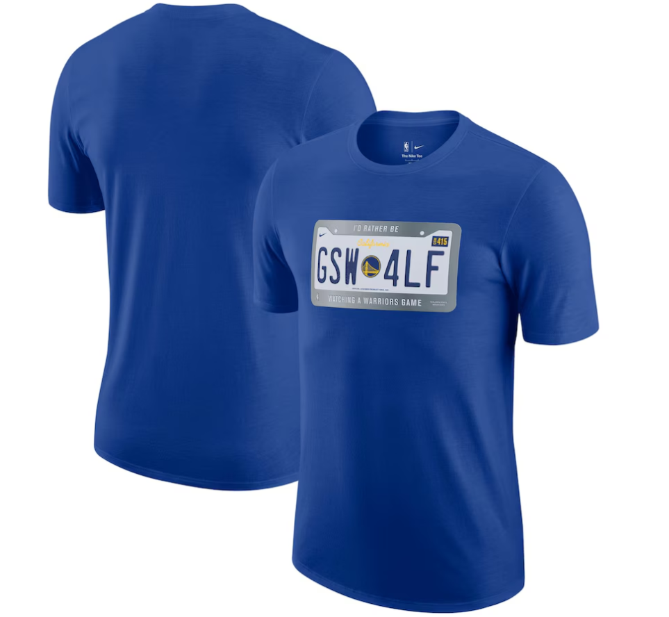 Nike 金州勇士隊 車牌 T-Shirt