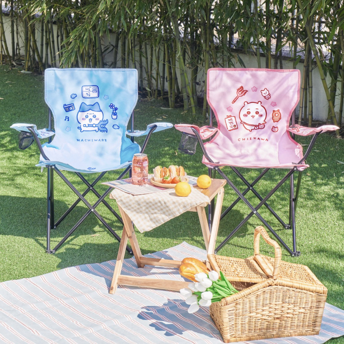 預訂｜韓國限定 Chiikawa 露營櫈 戶外摺疊椅