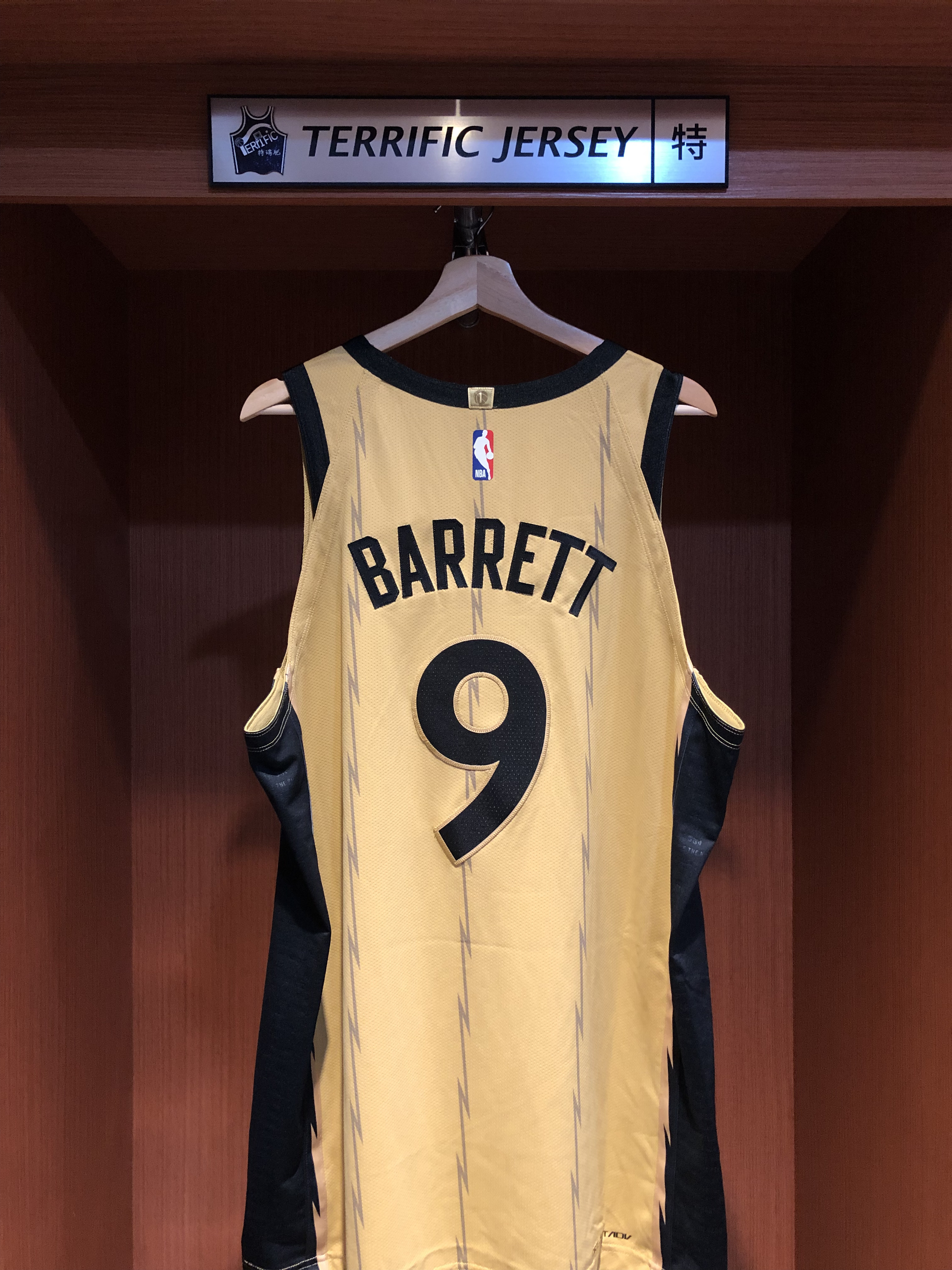 NBA球衣 RJ Barrett 多倫多暴龍城市 City Nike Authentic 球員版 電繡 含贊助商標 全新