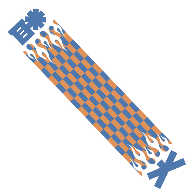 【粗大Band Thick Big Band】火焰毛巾