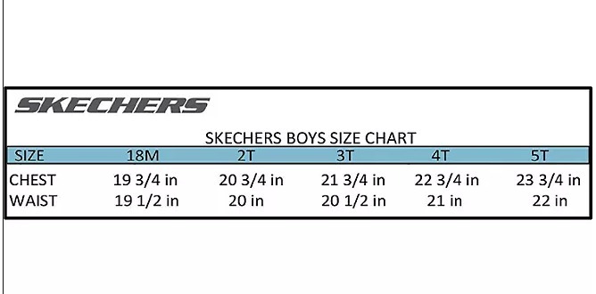 【預購】Skechers F041506 小男童套裝（1套4件）
