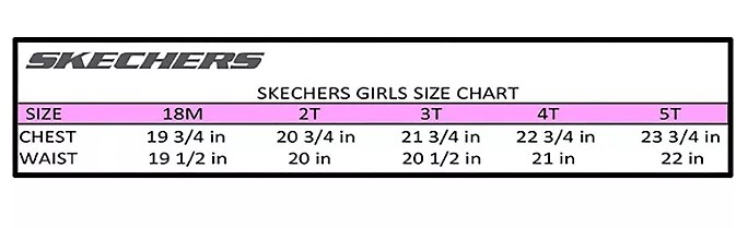 【預購】Skechers F041505 小女童套裝（1套4件）