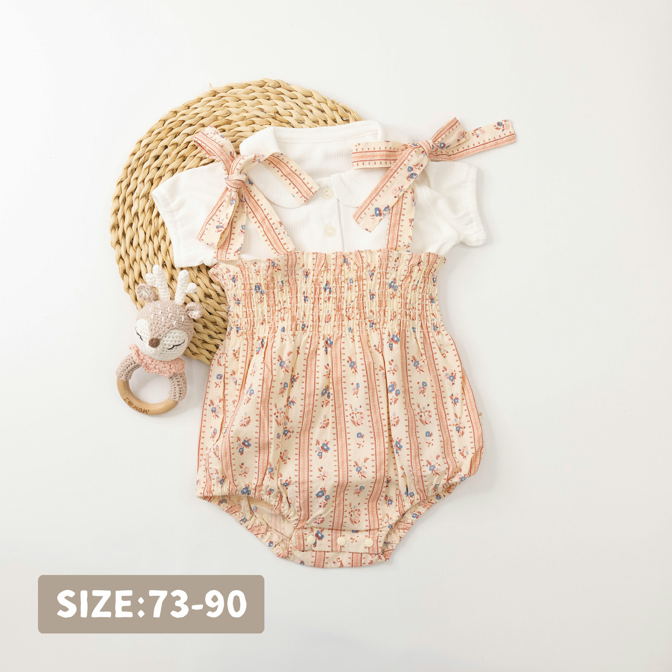 【JG0174】波西米亞造型綁帶包屁衣