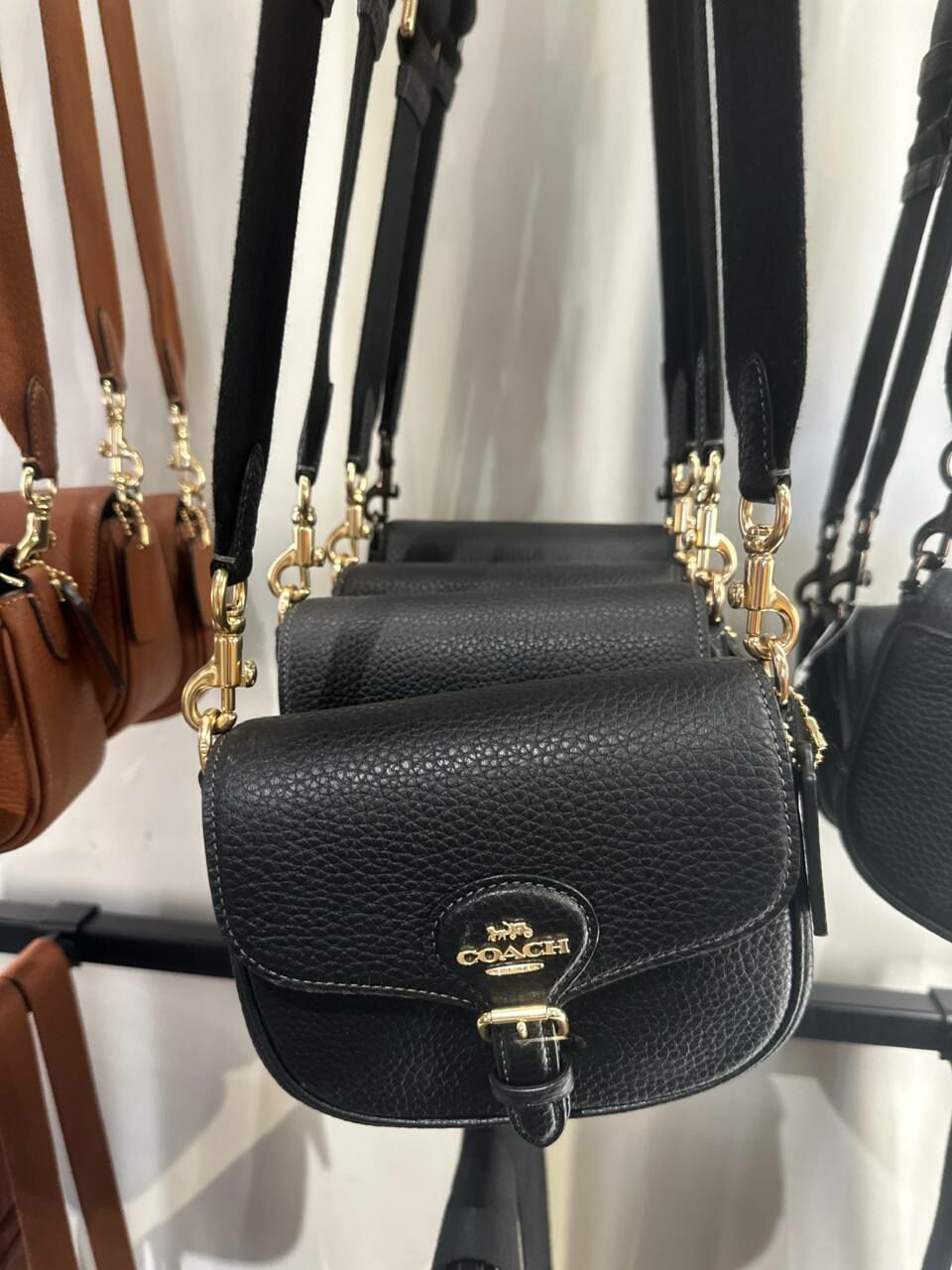 S] COACH CP001 PBB AM SM SDL BG,IM/BLACK, 196395288014 (SCO755)