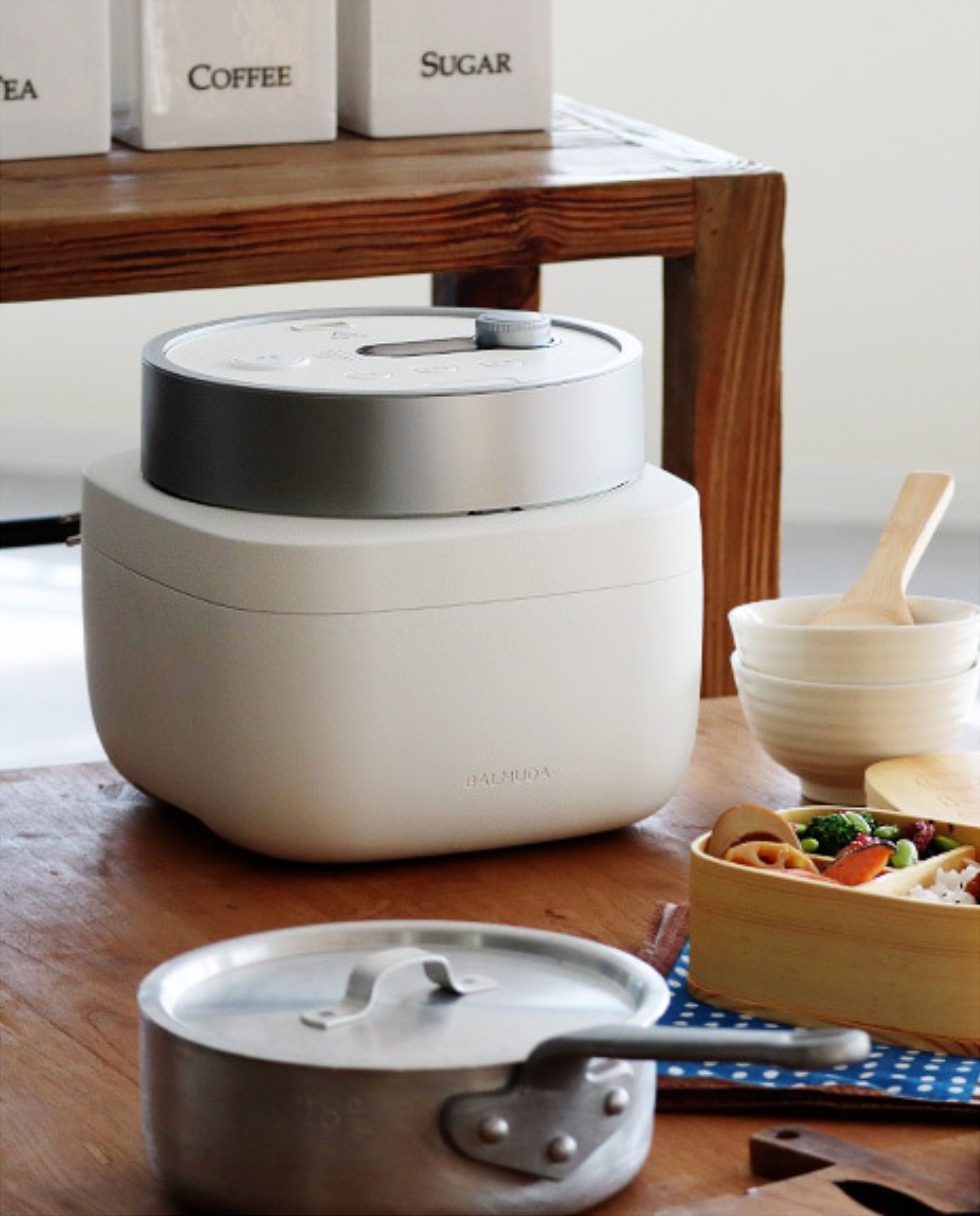 [月付型(新品)出租方案] BALMUDA | The Gohan蒸氣電子鍋K08A【共2色】