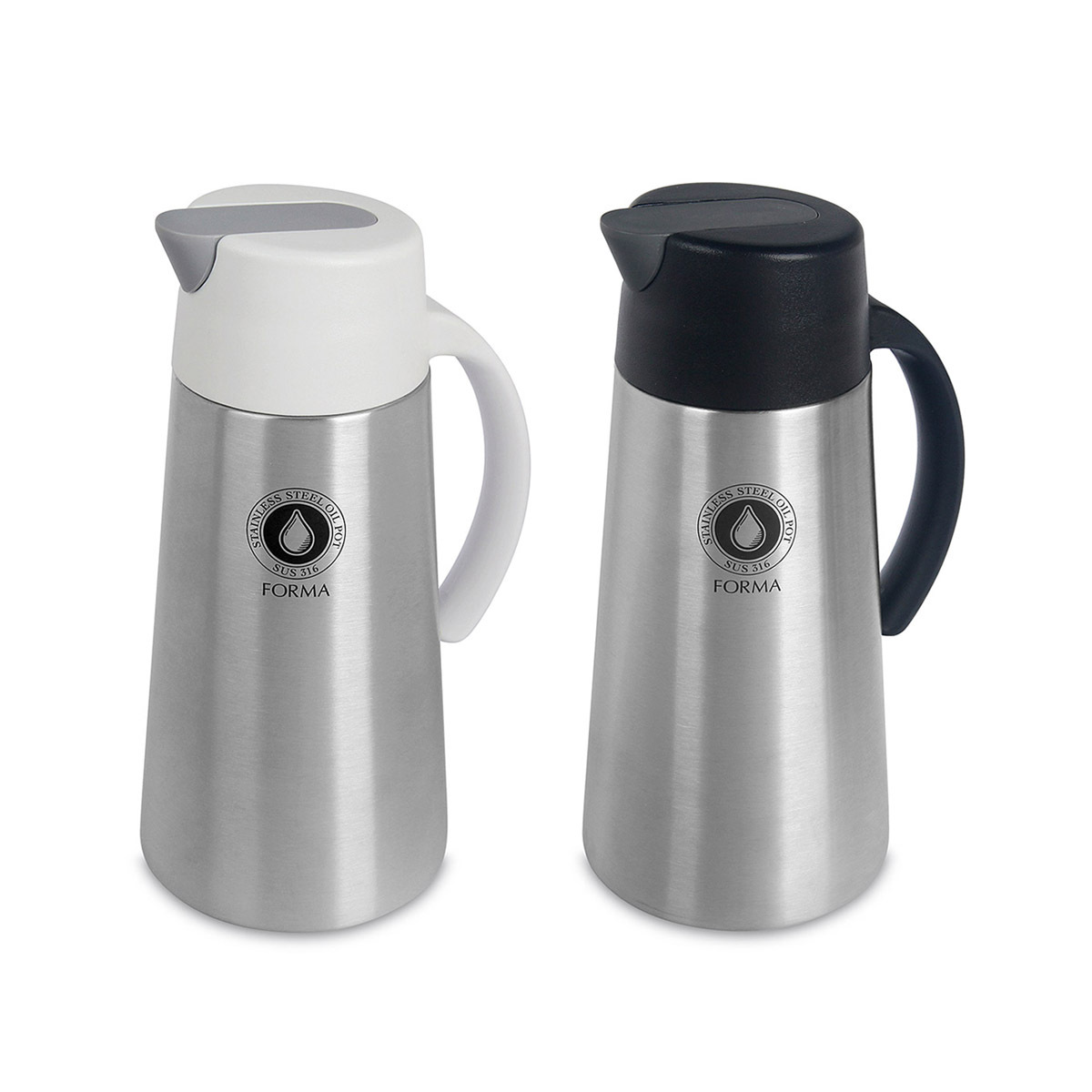 日本品牌ASVEL -FORMA 750ml 不銹鋼油壺 -1171