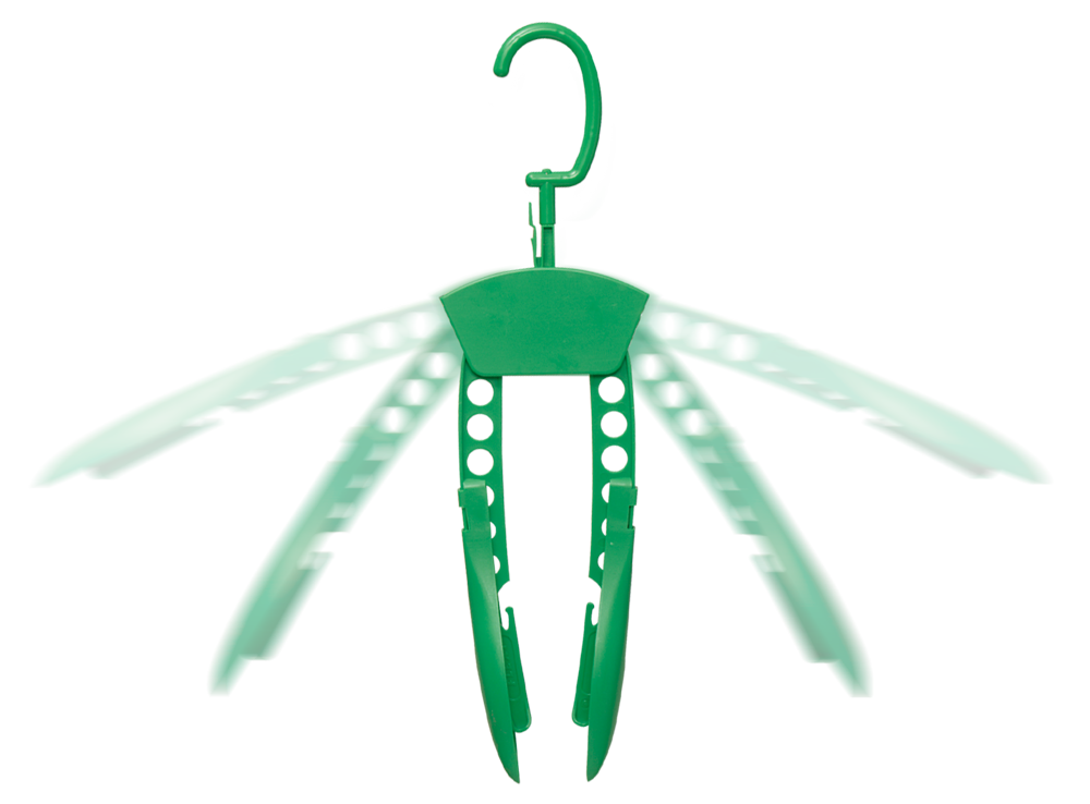 【清倉惜物品】護衣麗智慧衣架5支//