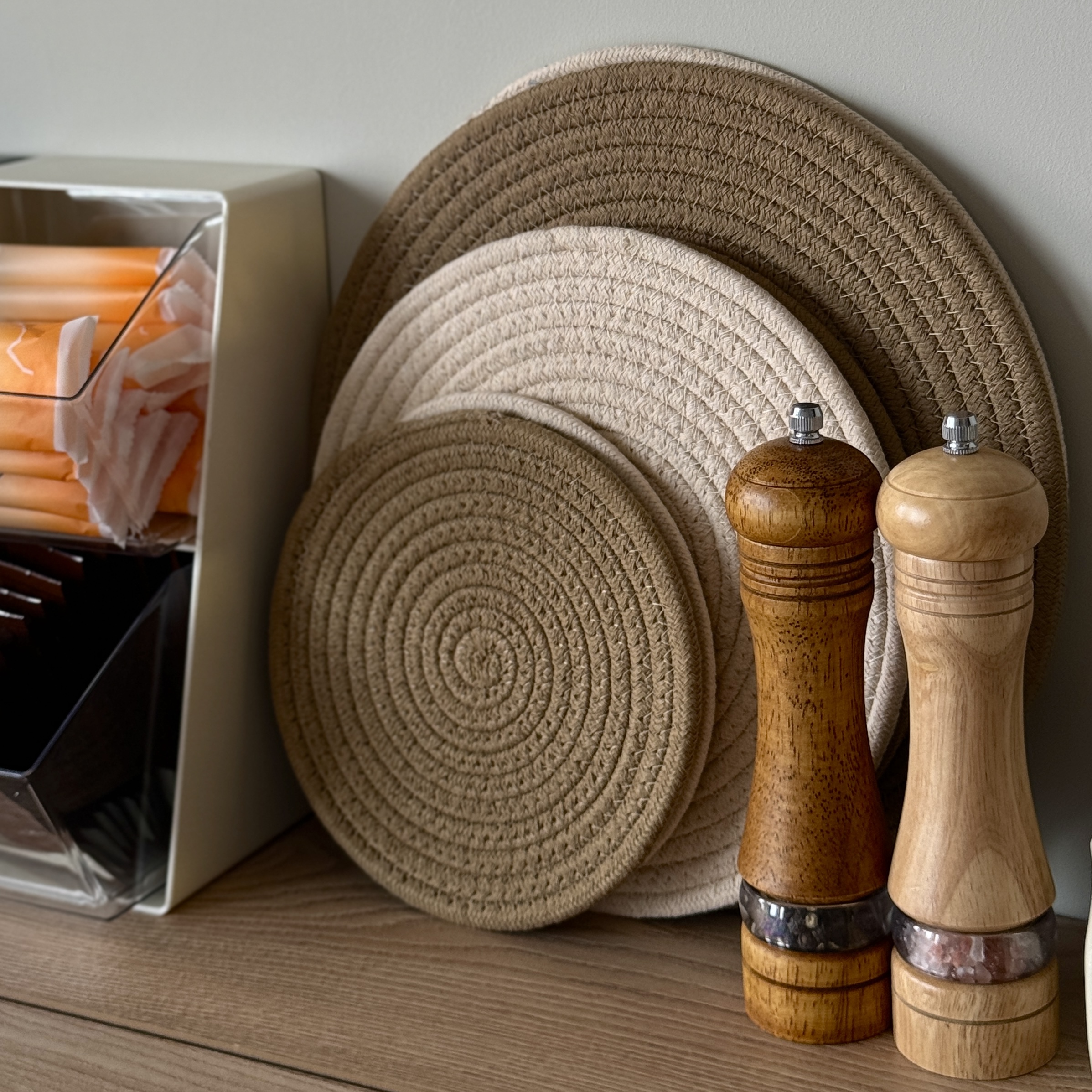 棉麻編織隔熱墊