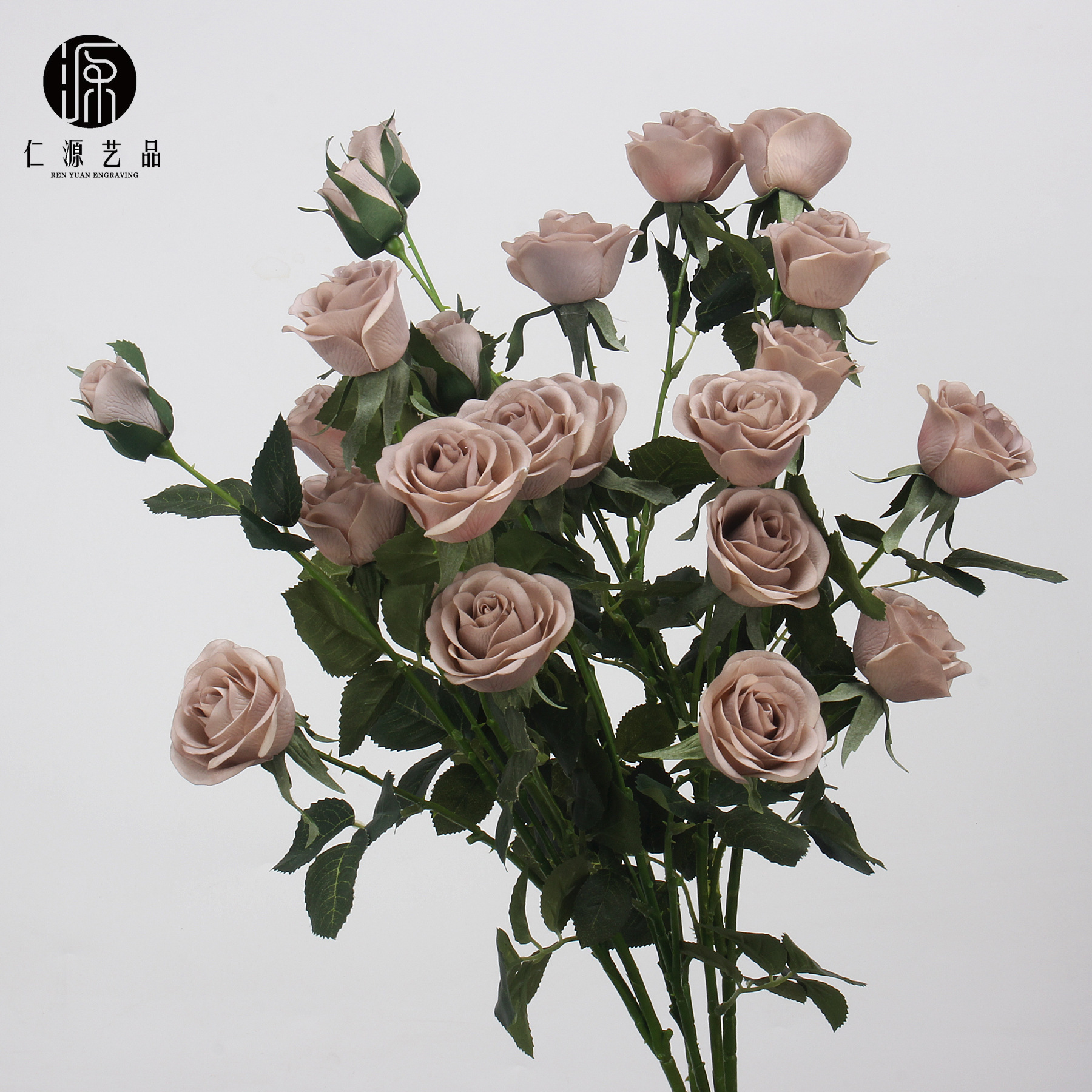 仿真油畫保濕小玫瑰花