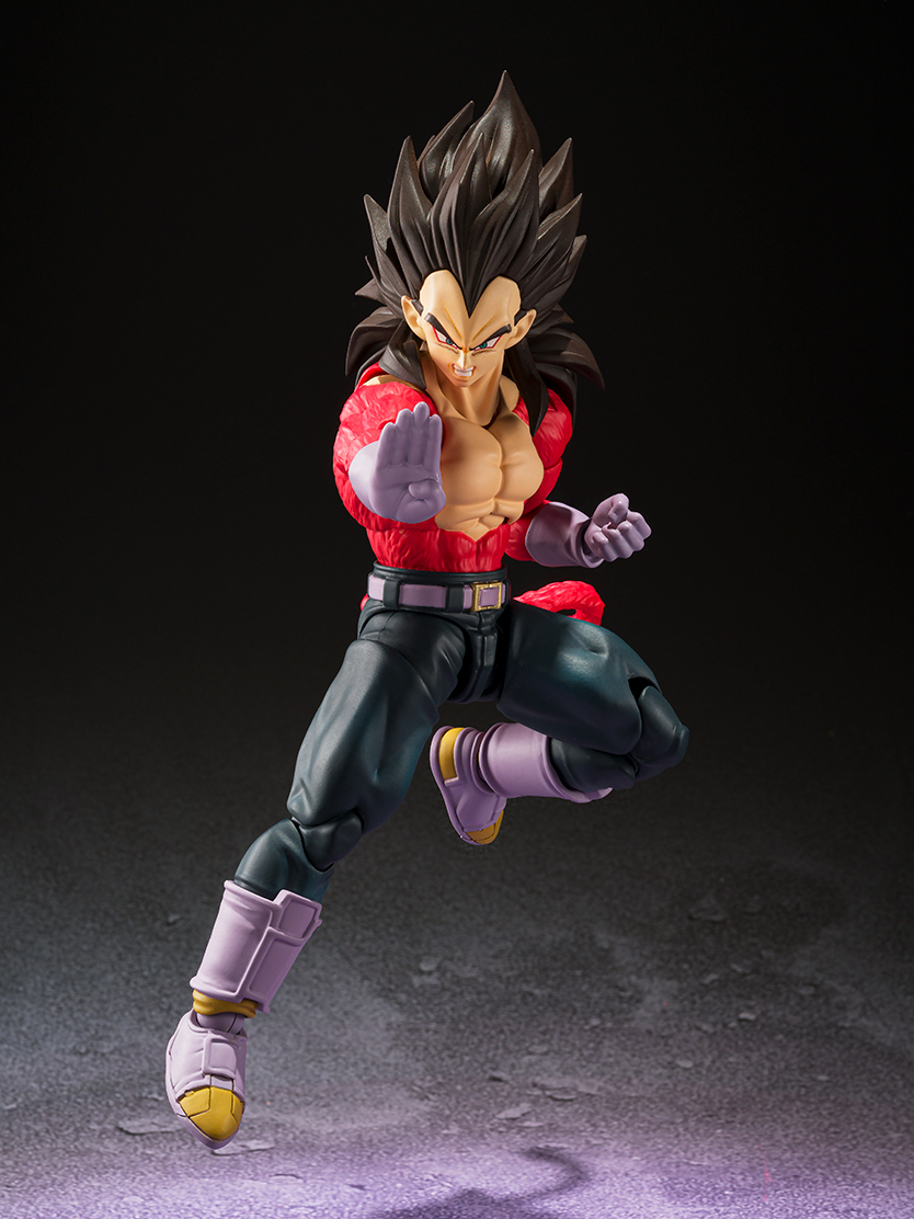 (開封品) SHF 龍珠DRAGONBALL GT 超4 比達S.H.FIGUARTS 超級撒亞人四 VEGETA (4573102639110)