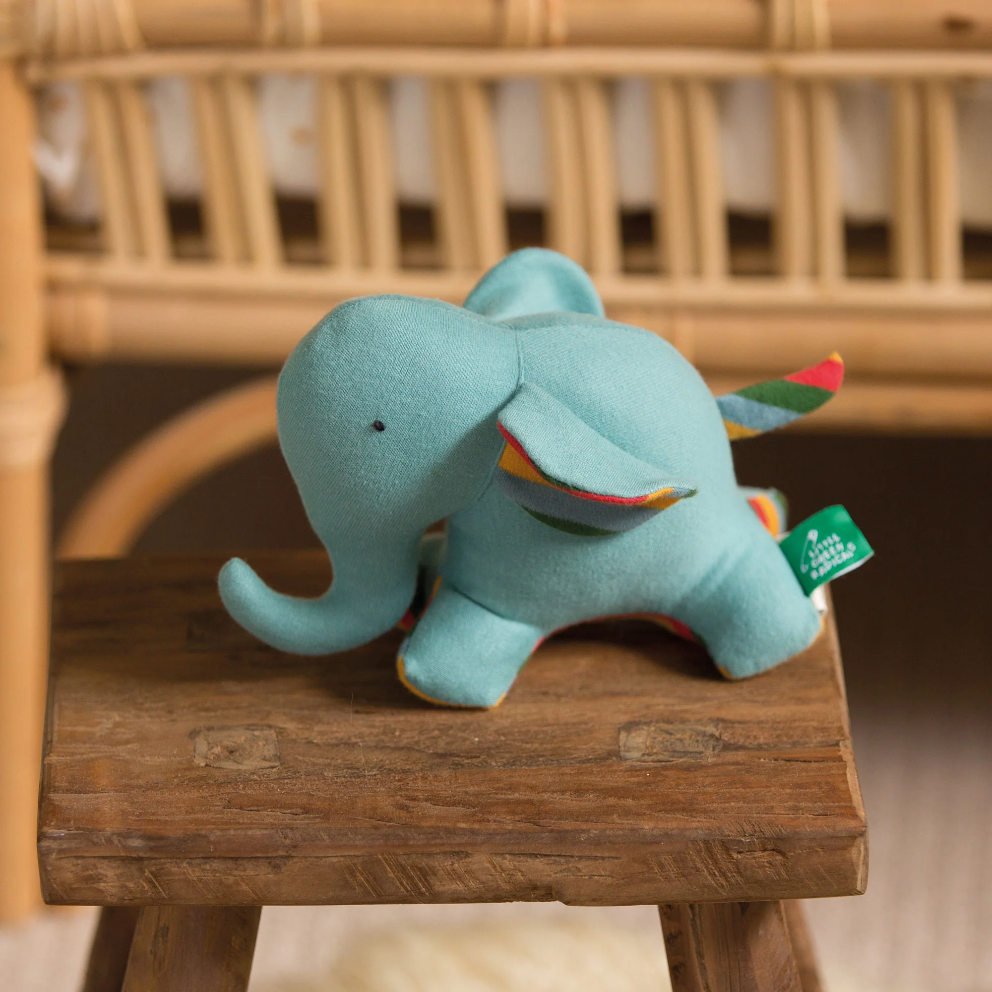 Little Green Radicals - Elephants Never Forget Organic Soft Toy