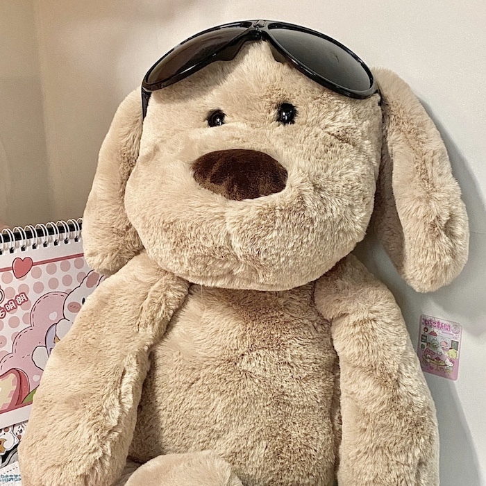 《41640》棕色系狗狗玩偶