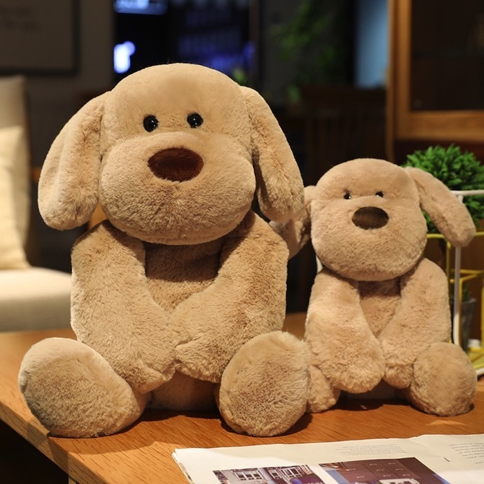《41640》棕色系狗狗玩偶