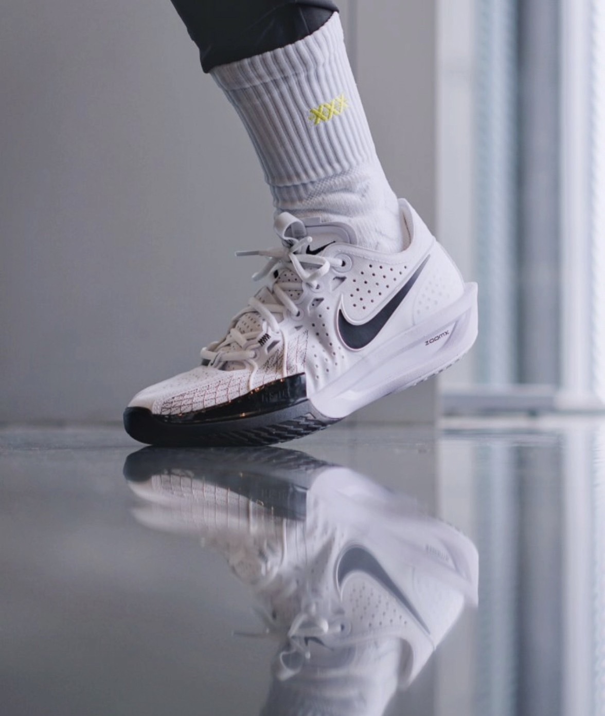 NIKE ZOOM GT Cut 3 白黑熊貓實戰鞋籃球鞋