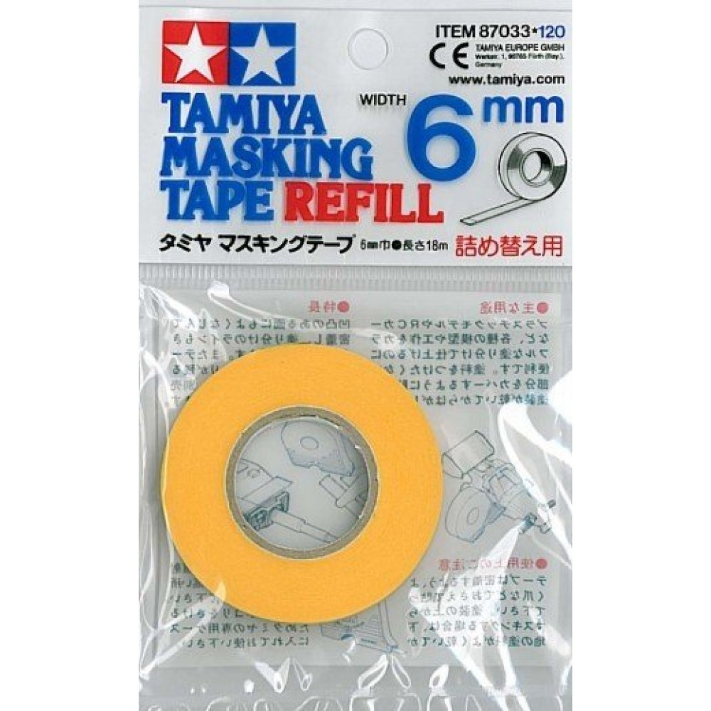 田宮 TAMIYA 87033 6mm 遮蓋膠帶 補充包