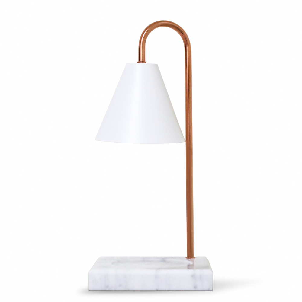 南法大理石香氛融燭燈-白色