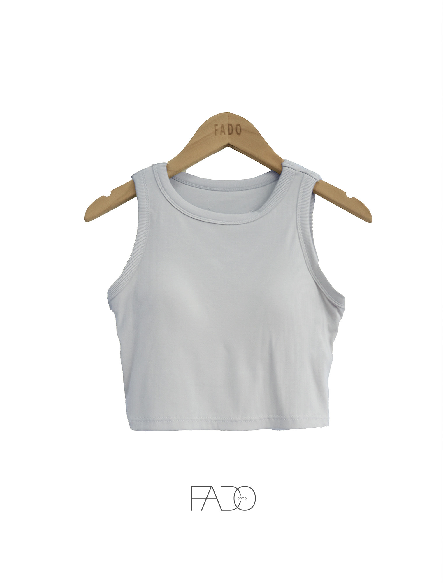 法朵Fado shop｜固定杯彈力短背心 120B025 五色