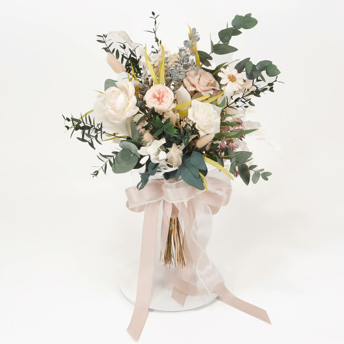 【森林的祝福】3朵永生主花中型捧花