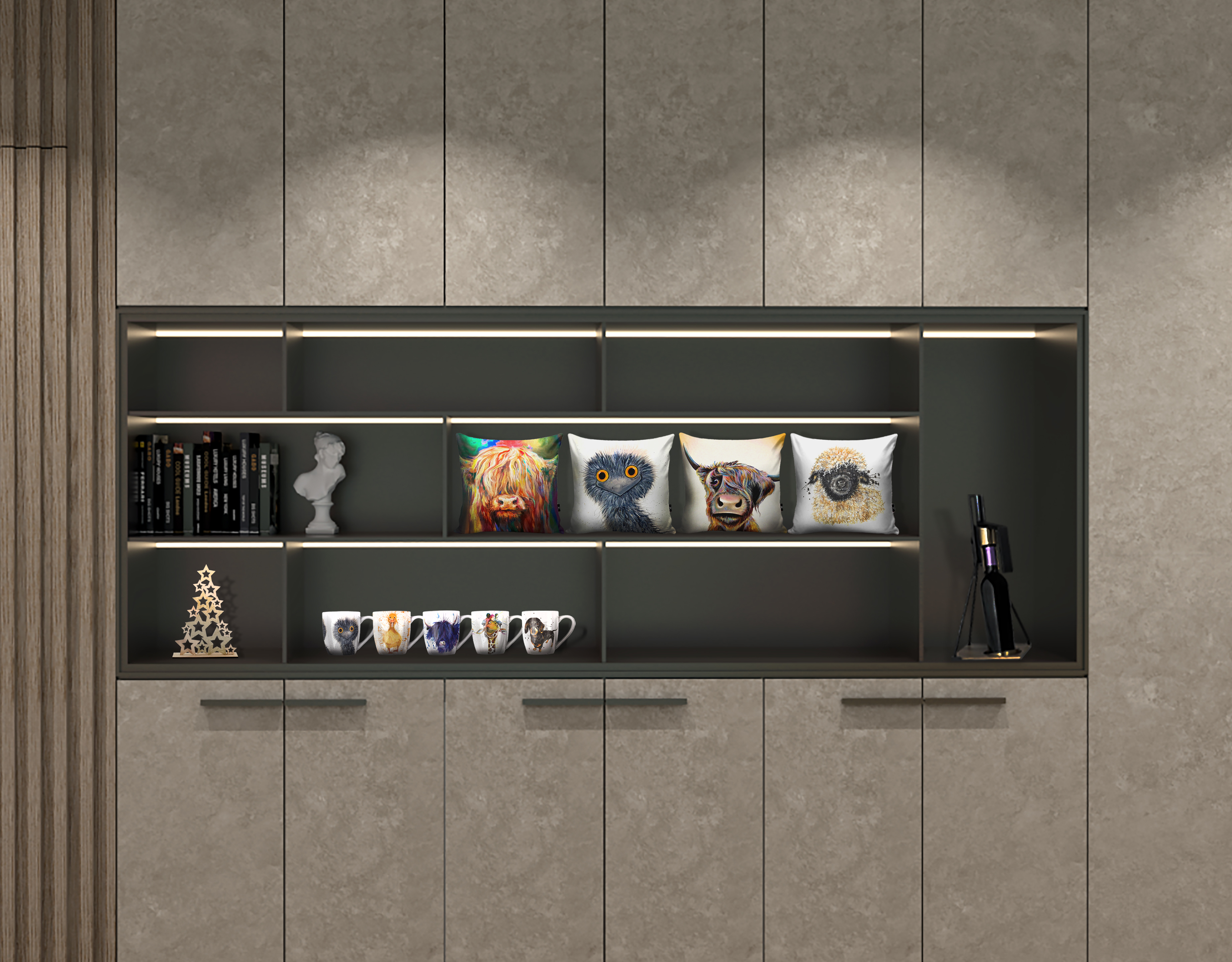 WRAPTIOUS｜骨瓷杯 ｜ 我在看著你