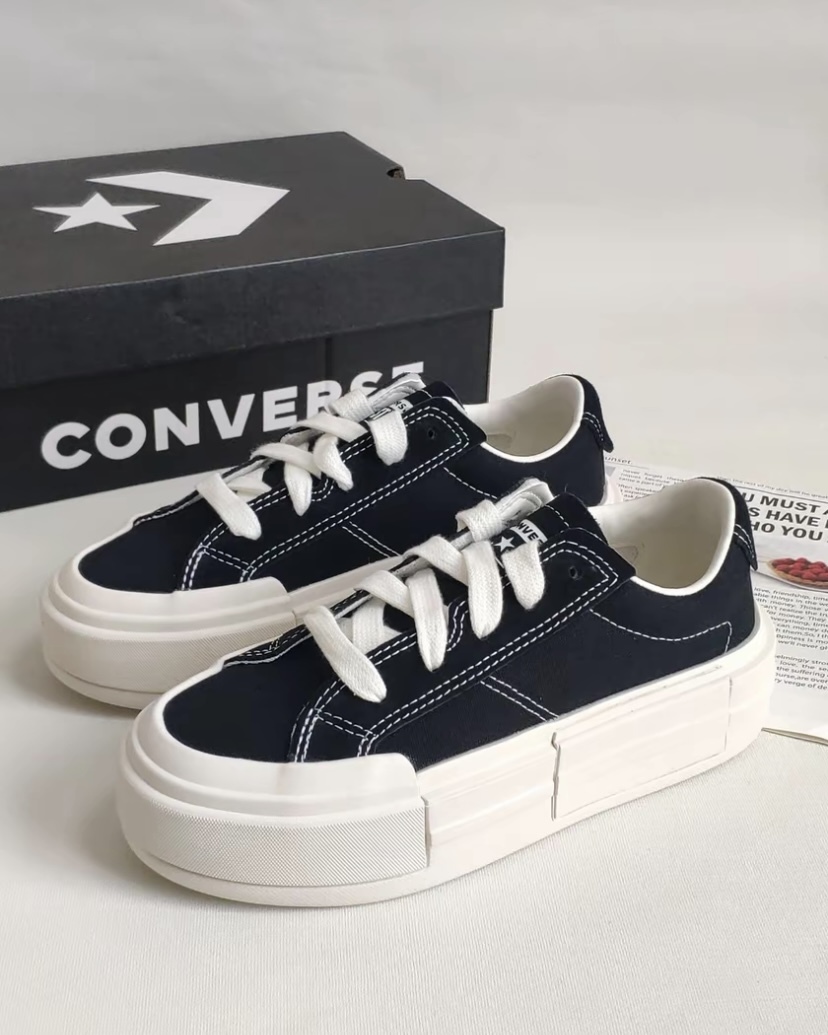 【Focus Store】現貨秒發 Converse Chuck Taylor All Star Cruise Low "Black White" 黑白 厚底 A08789C