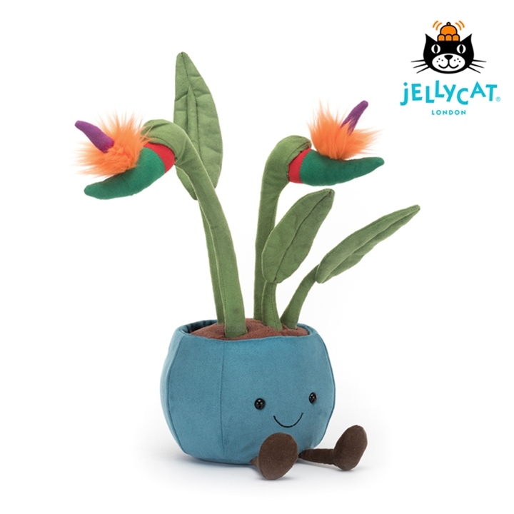 【樂森藥局】英國 Jellycat Amuseable Bird of Paradise 天堂鳥盆栽 38cm/公分